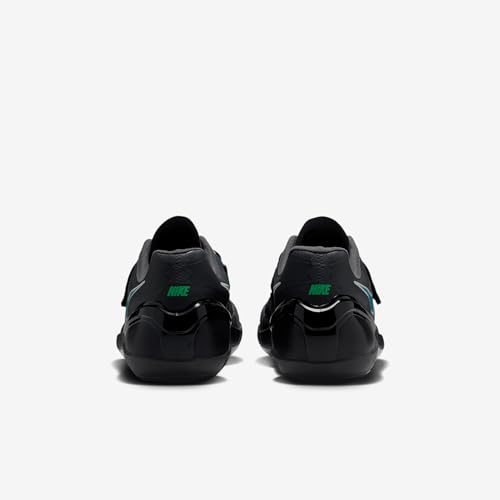 Nike Zoom Rotational 6 Track & Field Throwing Shoes (FZ9606-001, Anthracite/Electric Algae/Vapor Green) Size 8.5
