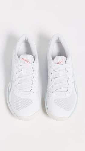 ASICS Women's Solution Swift FF 2 Tennis Shoes, 9, White/Sky