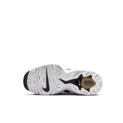 Nike Air DT Max '96 Low Big Kids' Shoes (Black/White/Metallic Gold) Size 6