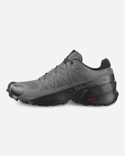 Salomon Men’s Speedcross Trail Running Shoes - Magnet/Black/Magnet - 12