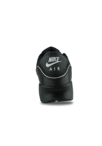 Nike Air Max 90 Premium Men's Shoes with Reflective Accents (Black/Black/Anthracite/Multi-Color) Size 10