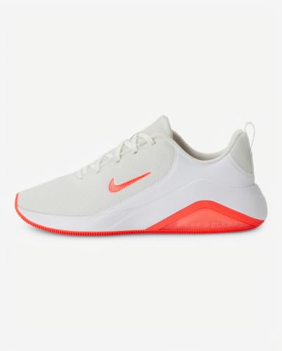 Nike Women's Bella 7 Training/Workout Shoes, White/Hot Lava-White, 8