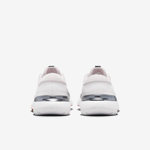 Nike Free Golf NN Golf Shoes (FN0332-100, Summit White/Phantom/Dark Team Red/Black) Size 12