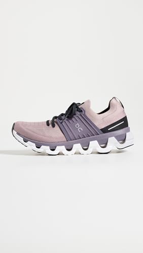 On Women's Cloudswift 3 Sneakers, Fade | Black, 5 Medium US