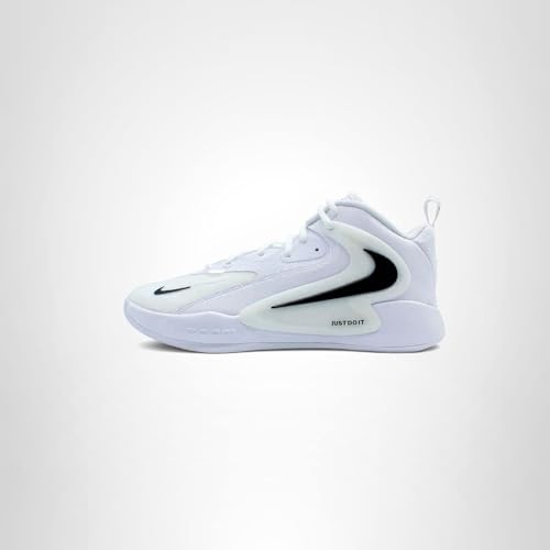 Nike Women's Zoom Hyperset 2 Volleyball Shoe White | Black 9 Women/7.5 Men
