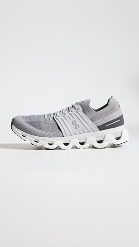 On Men's Cloudswift 3 Sneakers, Alloy | Glacier, Grey, 10 Medium US