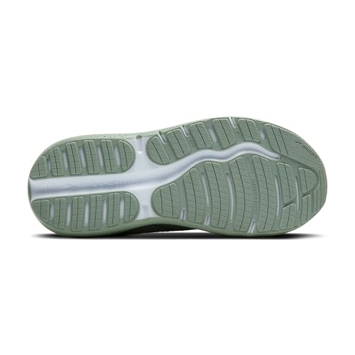 Brooks Men’s Ghost Max Suede/Leather Neutral Running & Walking Shoe - Green/Sea - 8.5 Medium