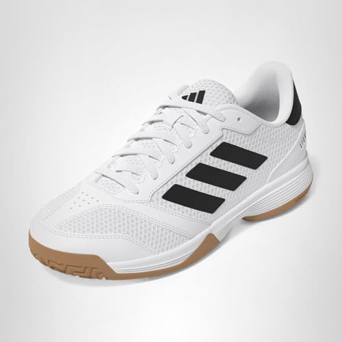 Adidas Unisex-Kids Ligra 8 Indoor Volleyball, White/Black/White, 1