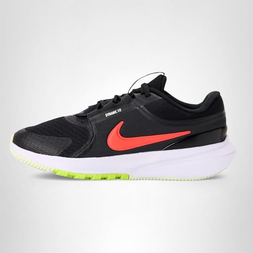 Nike Big Kid's Star Runner 5 Running Shoes, Black/Bright Crimson-Anthracite, 4Y