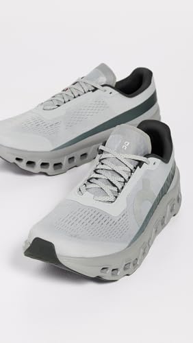 On Men's Cloudmonster 1 Sneakers, Glacier | Alloy, 12 Medium US