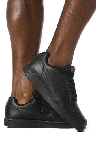 NIKE Men's Nike Ebernon Low Athletic Shoe, black/black, 11.5 Regular US