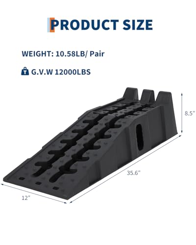Garvee Heavy Duty Car Ramps for Oil Change