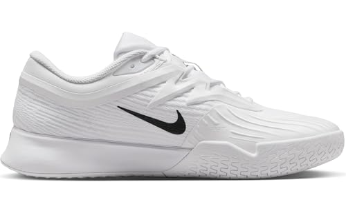 Nike Vapor Pro 3 Men's Hard Court Tennis Shoes (FZ2161-101, White/Black) Size 9.5