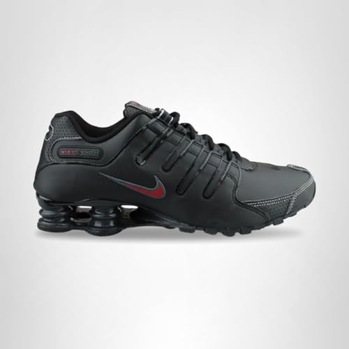 Nike Men's Shox NZ Running Shoe Black/Vrsty Red/White/Anthrct - 9.5 D(M) US