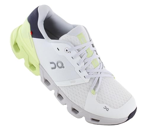 On Cloudflyer 4 Men's Running Shoes, White | Hay, 8
