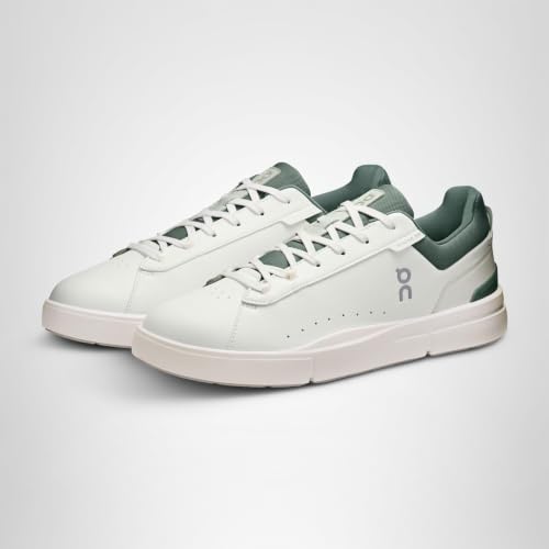 On Men's The Roger Advantage, White/Olive 10.5 M
