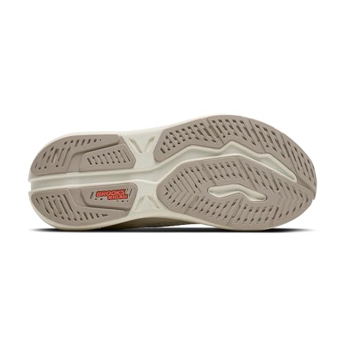 Brooks Women’s Revel Max Neutral Running & Walking Shoe - Coconut/Chateau/Peach - 9.5 Medium