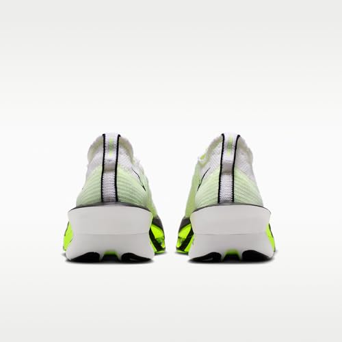 Nike Alphafly 3 Men's Road Racing Shoes (White/Volt/Barely Volt/Black) Size 9.5