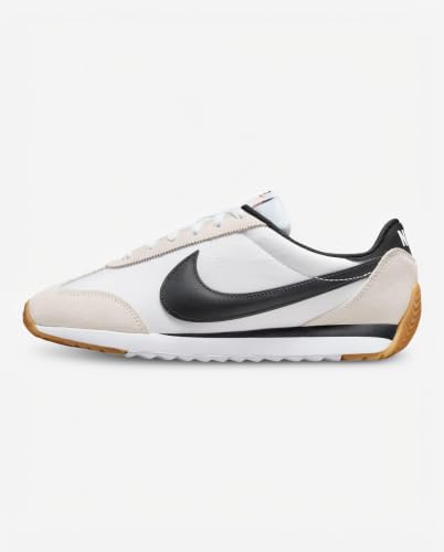 Nike Women's Pacific Shoes, White/Black-Platinum Tint-Safety Orange, 6.5