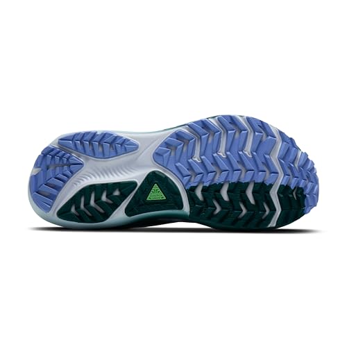 Brooks Women's Ghost Trail, Off-Road Running Shoe for Rugged Terrain - Skyway/Bell/Atlantic Deep - 5.5 Medium