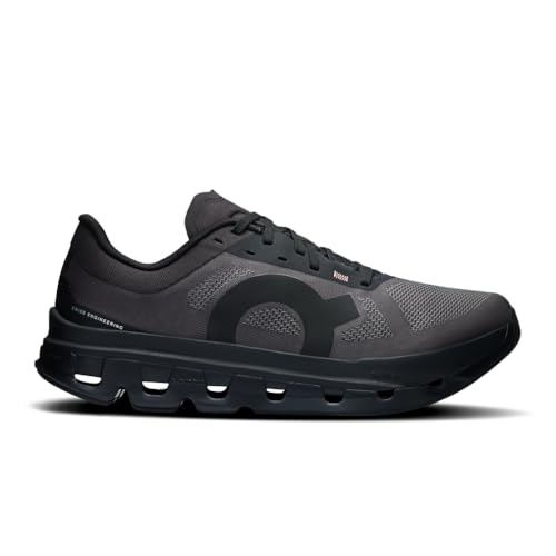 On Running Cloudflow 5 Women's Helion Max Energy Nylon Blend Trainers (Black, US 11)