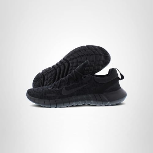 Nike Mens Free Run 5.0 Running Shoes Black/Black Size 10