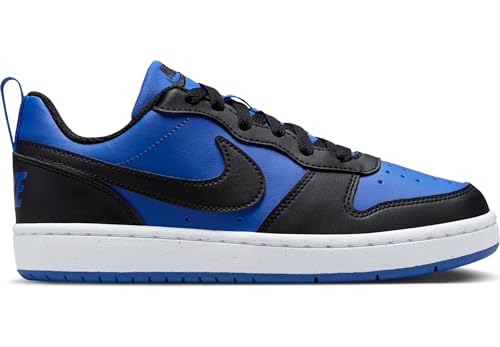 Nike Big Kid's Court Borough Low Recraft Lifestyle Shoes, Game Royal/Black-White, 6.5Y