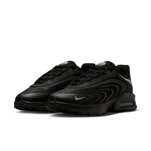Nike Men's Air Max Fire Shoes, Black/Light Pumice-Light Silver, 11