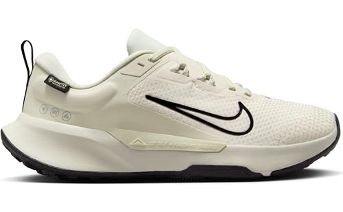 Nike Women's WMNS Juniper Trail 2 GtxLow, Pale Ivory Black Sea Glass, 11.5 US