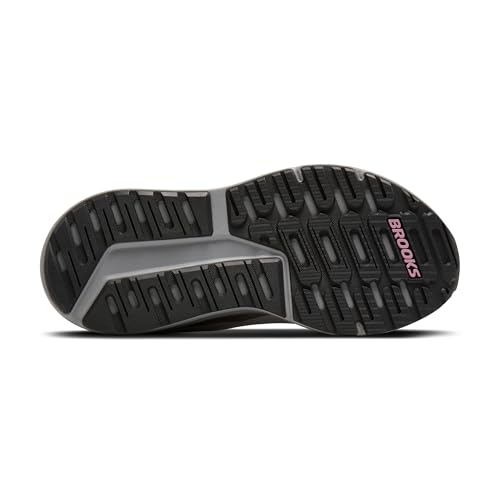 Brooks Women’s Ariel GTS 26 Supportive Running & Walking Shoe - Oyster Mushroom/Alloy/Pink - 6.5 X-Wide