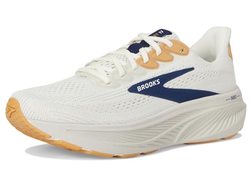 Brooks Men's Ghost 17 Coconut/Moonbeam/Blue 13 Medium