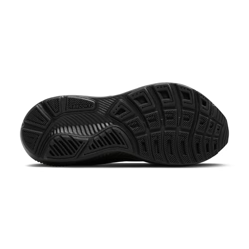 Brooks Womens Ghost 17 Black/Black/Ebony 8.5 Medium