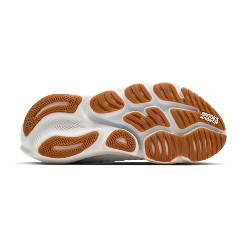 Brooks Women’s Glycerin Flex Neutral Running & Walking Shoe - White/Black/Gum - 8 Medium