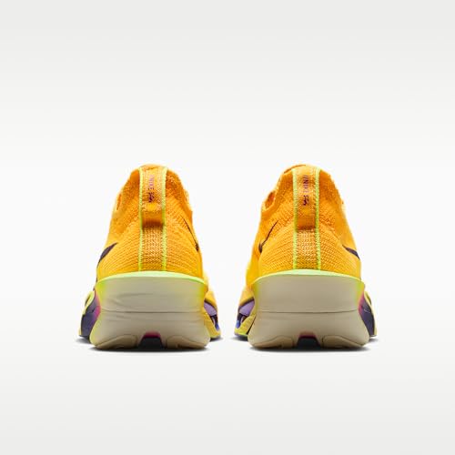 Nike Alphafly 3 Women's Road Racing Shoes (Laser Orange/Citron Pulse/Volt Ice/Indigo Burst) Size 10.5