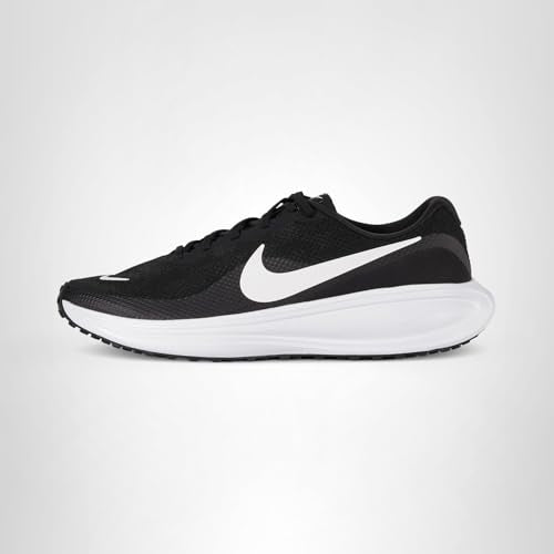 Nike Men's Revolution 8 Road Running Shoes, Black/White-Black, 9.5