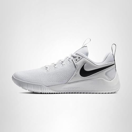 Nike Womens Zoom Hyperace 2 Volleyball Shoes Size 8 White/Black
