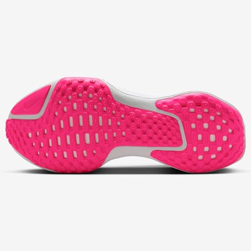 Nike Invincible 3 Women's Road Running Shoes (DR2660-105, White/Photon Dust/Fierce Pink/Deep Royal Blue) Size 5