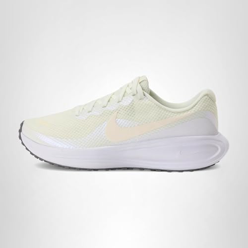 Nike Women's Revolution 8 Road Running Shoes, Sail/Chalk-White-Pencil Point, 8