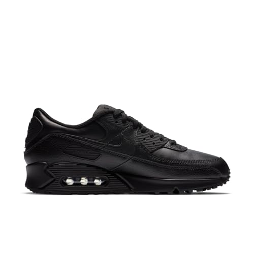 Nike Air Max 90, Men's Running Shoes, Black, 8 US