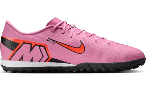 Nike Mercurial Vapor 16 Academy Turf Low-Top Soccer Shoes (Magic Flamingo/Total Crimson/Black) Size 10
