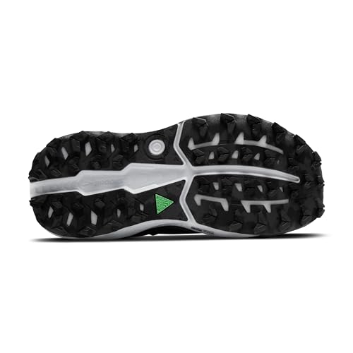 Brooks Women’s Caldera 8 Ultra Trail Running Shoe - Black/Blackened Pearl/White - 8 Medium