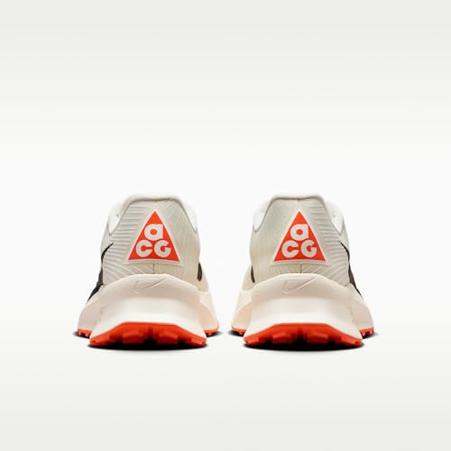 Nike ACG Ultrafly Trail Racing Shoes (Sail/White/Safety Orange/Black) Size 8
