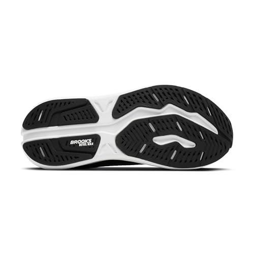 Brooks Women’s Revel Max Neutral Running & Walking Shoe - Black/Grey/White - 8 Medium