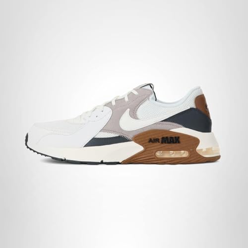 Nike Men's Air Max Excee Shoes, Summit White/Summit White-Light British Tan, 11