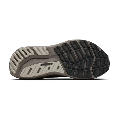 Brooks Men’s Anthem 8 Neutral Running Shoe - Rock Ridge/Grey/Coconut - 10 Medium