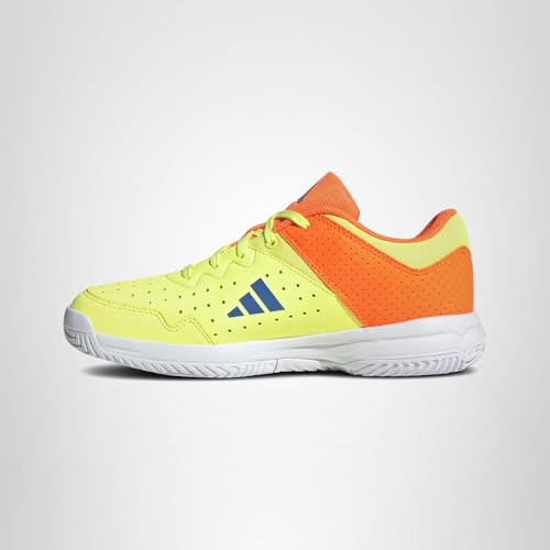 adidas Unisex-Kids Court Stabil Volleyball, Yellow/Ray Blue, 1