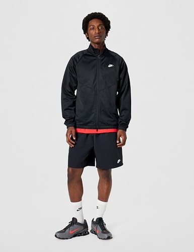 Nike Men's Reax 8 NSW Sl, Smoke Grey/Bright Crimson-Black, 11