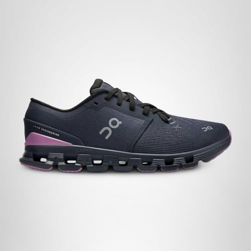 On Womens Cloud X 4 Navy/Sakura 6.5 Medium