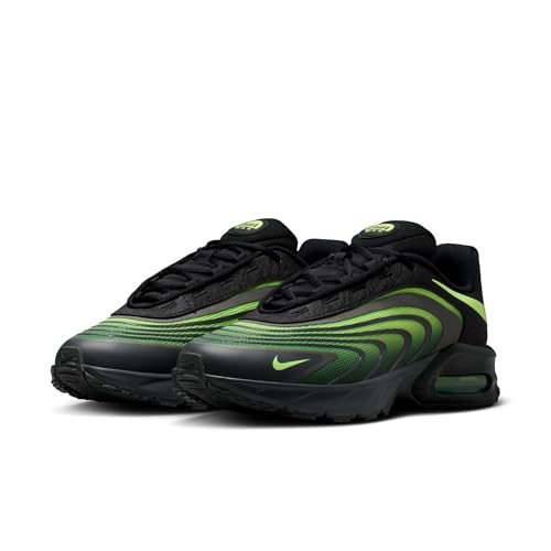 Nike Men's Air Max Fire Shoes, Black/Liquid Lime-Iron Grey, 13