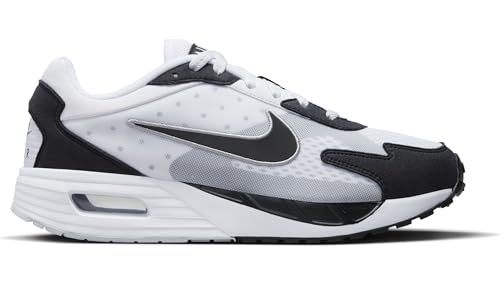 Nike Men's Air Max Solo Sneaker, White Black Pure Platinum, 9.5 US